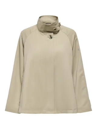ONLY - ONLNANA LIFE CAPE JACKET CC OTW Silver Mink - Gr. - XS