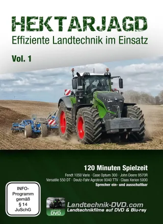 DVD Hektarjagd ? Effiziente Landtechnik im Einsatz Vol.1