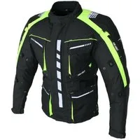 Alpha Speeds Motorradjacke Herren Motorrad Textil Jacke Biker wasserdicht Jacke mit Protektoren (1-St) Sport, Innenjacke ist trennbar: All Season, Fluorescent Grün