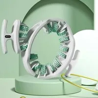 Ophy Massagegerät Manuelles Cellulite-Massagegerät – mit abnehmbarer Ringrolle, für Beine, Nacken, Arme & Füße (Muskel-Massagegerät)
