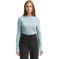 TOM TAILOR Denim T-Shirt mit gewelltem Saum
