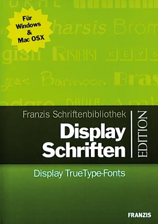 Display Schriften