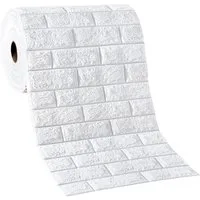Agger 3D Wandpaneel 3D Wandpaneele Wandverkleidung Selbstklebend Tapeten Steinoptik, (1-tlg) 500*35cm Wasserdicht Wandtapete Küchenrückwand