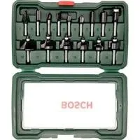 Wolfram-Carbide-Fräser-Set, 15-teilig 1/4" Schaft