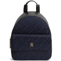Tommy Hilfiger Cityrucksack IM LATAM JACQUARD BACKPACK, Damen Freizeitrucksack mit TH-Logomuster