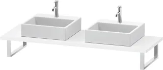 Duravit L-Cube Konsole Weiß Hochglanz 800x550x30 mm - LC107C08585 LC107C08585