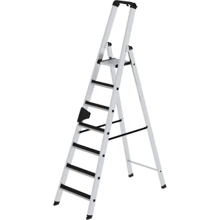 Munk Stufen-Stehleiter einseitig begehbar mit clip-step - 041507