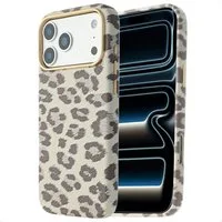 Selencia Backcover Selencia Sabi Backcover Leopardenmuster mit MagSafe Apple iPhone 17 Pr