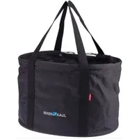 KlickFix Fahrradtasche KLICKfix Korbtasche Shopper schwarz L 29 x B 38 x H 25cm