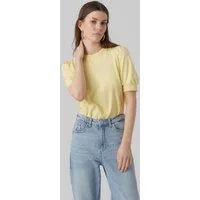 Vero Moda T-Shirt VMKERRY 2/4 O-NECK TOP VMA JRS NOOS mit Rundhalsausschnitt