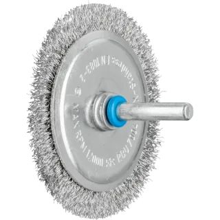 PFERD TOOLS Rundbürste ungezopft RBU Edelstahl-Draht mit Schaft - 43104053