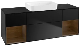 Villeroy & Boch Waschtischunterschrank Finion G74 1600x603x501mm Wandbel WT mit., G742GNPD G742GNPD