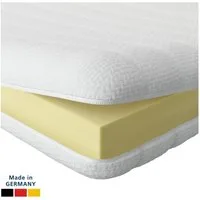 AM Qualitätsmatratzen, Topper Visco, Viscoschaum Topper, Weich & Anpassungsfähig, Memory Effekt, 6 cm hoch, Viscoschaum (6cm), 80x200 cm