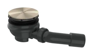 Hansgrohe Komplettset Axor Staro Grundkörper und Fertigset Ablaufgarnitur Brushed Nickel,42542820 42542820