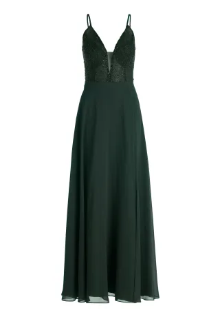 VM by Vera Mont - Abendkleid Dark Moss - Gr. - 38