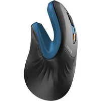 ProtoArc EM11 NL Ergonomische Vertikale Maus Kabellos Aufladbar Maus (Funk, Verbinden Sie bis zu 3 Geräte)