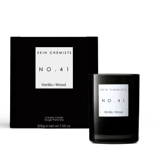 skinChemists No.41 Vanille & Holzkerze 200g