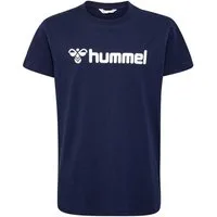 hummel T-Shirt HMLGO 2.0 LOGO T-SHIRT S/S KIDS für Kinder und Jugendliche, kurzärmlig, mit Rundhalsausschnitt