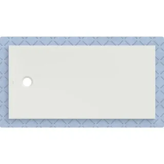Geberit CleanFloor30 Duschfläche integriert, mit Dichtvlies, weiß: 160x80cm,, 551009001 551009001