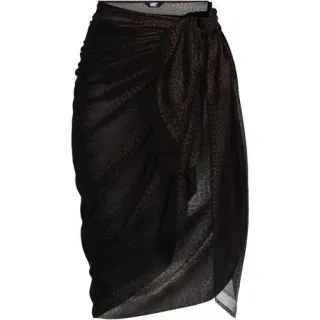 Pareo aus Voile, Damen,  Braun, Polyester, by Lands' End