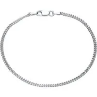 JEWLIX Panzerarmband JEWLIX 925 Panzerarmband Damen Herren 2mm (Länge 19cm) PA0020