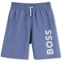 BOSS Badeshorts BOSS Kidswear Bade-Shorts mit Logo – Lavender