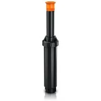 Brandson Versenkregner Rasensprinkler versenkbar, Gartensprinkler für Rasenflächen bis 25 m², für Flächen bis 25 m², 10 cm lang, (1-St), Rasensprenger Gehäuse 16cm, Gartenbewässerung, einstellbarer Sprühkopf
