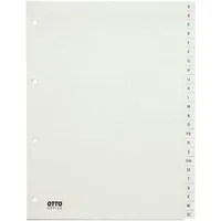Otto Office Aktenordner, Register A-Z, DIN A4, 24-tlg., Kunststoff
