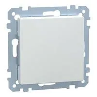 Blindabdeckung für Relais und Unterputzgeräte ohne Krallen aluminium, Retail