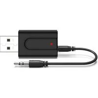 FELIXLEO Bluetooth®-Sender Bluetooth 5.0 Adapter 2in1 AUX Sender Empfänger 3,5mm.