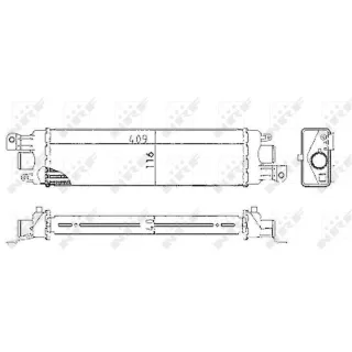 NRF Ladeluftk?hler Fiat Strada 1,3