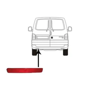 Van Wezel R?ckstrahler f?r Sto?stange links VW Multivan Transporter T5
