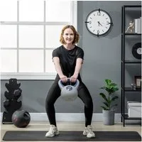 SPORTNOW Kettlebell Kugelhantel, 24 x 17 x 28 cm, (Set, 1 x Kettlebell), 1 x 12 Kg