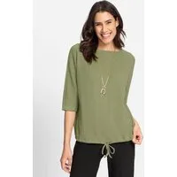 Witt T-Shirt Fledermaus-Shirt 3/4-Arm
