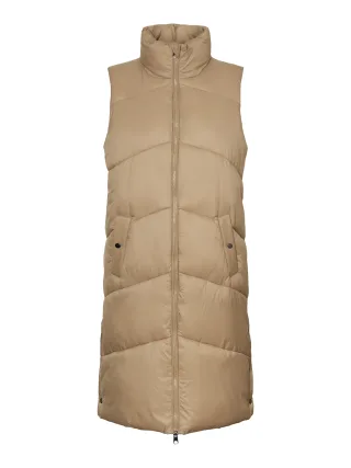 VERO MODA - VMUPPSALA 3-4 WAISTCOAT Tigers Eye - Gr. - XL