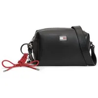 Tommy Jeans Mini Bag TJW CITY CHARM CAMERA BAG, Damen Umhängetasche, Mini-Bag, Cross-Body Bag mit Kordelanhänger