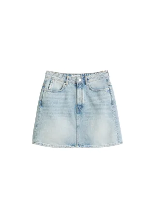 Marc OPolo DENIM - Jeans-Minirock regular light blue_multi_28 - Gr. - S