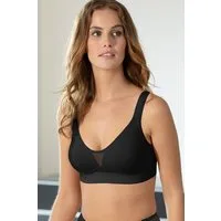 Nina Von C. Soft-BH COTTON SHAPE ohne Bügel, pflegeleicht, weich, elastisch, bequem, Baumwollmix
