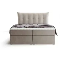 Labett Boxspringbett mit Bettkasten & H3/H4 Matratze PREMIUM 10, 160x200 180x200 200x200 (2 Bettkästen, Topper), 7-Zonen Taschenfederkernmatratze H3 oder H4