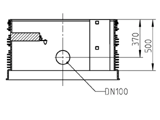 Jung Pumpen S-Zubehör Psv-D 1000x500 Sg T (10) JP44407