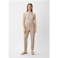 comma Chinos Hose Regular: Hose mit Piqué-Struktur