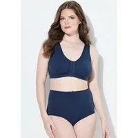 Ulla Popken Bustier Bustier Vorderverschluss Baumwollqualität