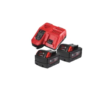 Milwaukee 18V Starterset M18 NRGCR-502 - 4932479831