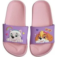 United Labels® Paw Patrol Badelatschen Skye & Everest Badeschlappen Badesandalen Badesandale