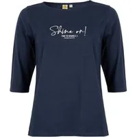 ROADSIGN australia Langarmshirt Smile Spirit (1, 1-tlg., 1) Longsleeve mit Statement-Print für entspannte Freizeitmomente