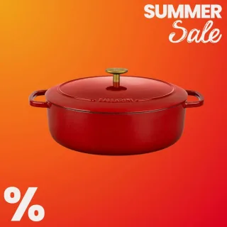 BALLARINI Bellamonte - Cocotte - 29cm rot oval