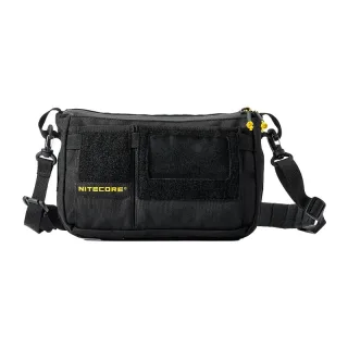NITECORE SLB08 2L EDC Sling Bag Nylon Shoulder Pack with MOLLE Webbing for Men Outdoor Travel Commute Tactical Gear Stor