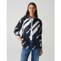 OPUS Hemdbluse FENLO STRIPE aus BCI Cotton