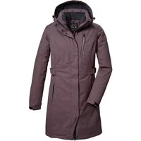 Killtec Parka KOW 303 WMN PRK Wasserdichter, atmungsaktiver Damenparka mit abnehmbarer Kapuze