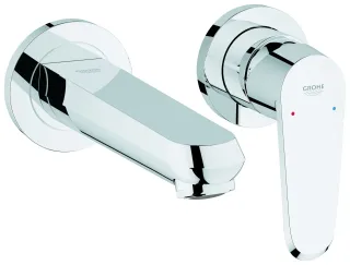 GROHE 2-Loch-Waschtischbatterie Eurodisc C 19573 Wandmontage FMS für 32635 chrom 19573002